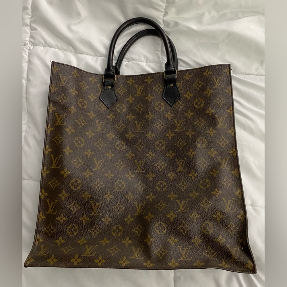 Louis Vuitton Vintage Sac Plat Handbag